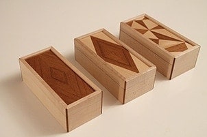 Keep Sake Boxes made by Anthony Aylward