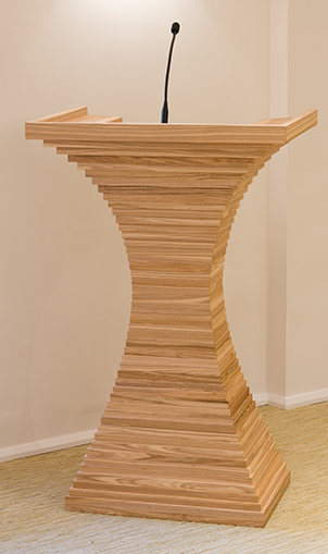 Lectern made by Anthony Aylward